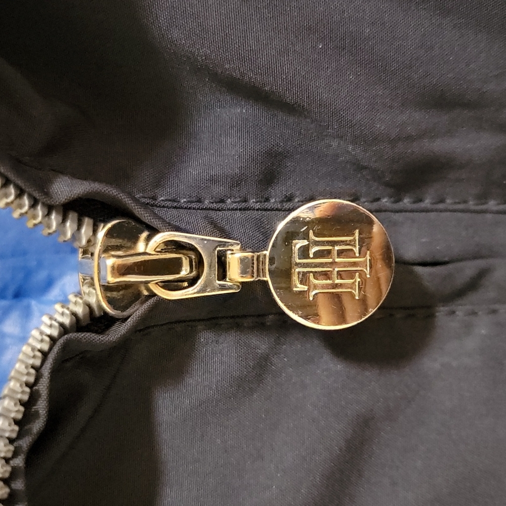 Tommy Hilfiger Light Zip Navy Blue Jacket - Picture 3 of 8